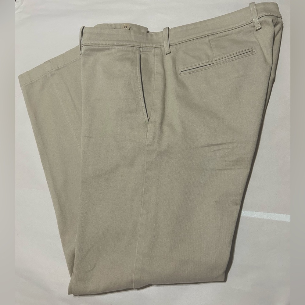 J Crew 484 Slim Fit Chino Pants Men's W33 L30 Stretch Waist Biege